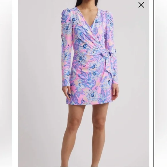 Lilly Pulitzer Jemma Sleeved Romper - Picture 4 of 5